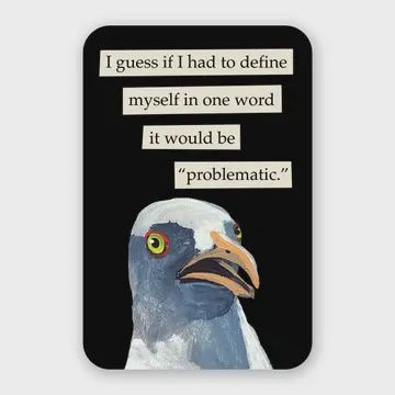 Mincing Mockingbird Sticker
