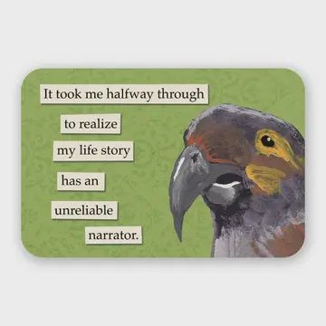 Mincing Mockingbird Sticker