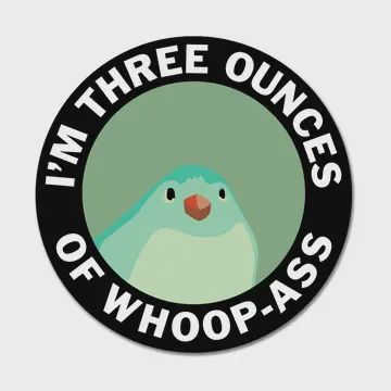 Mincing Mockingbird Sticker
