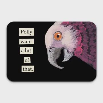 Mincing Mockingbird Sticker