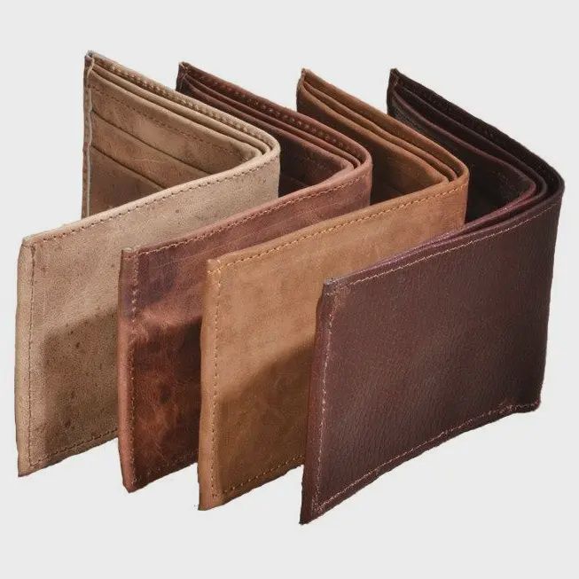 Leather Wallet w/ Coin Pocket