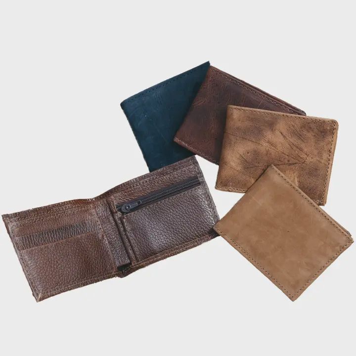 Leather Wallet w/ Coin Pocket