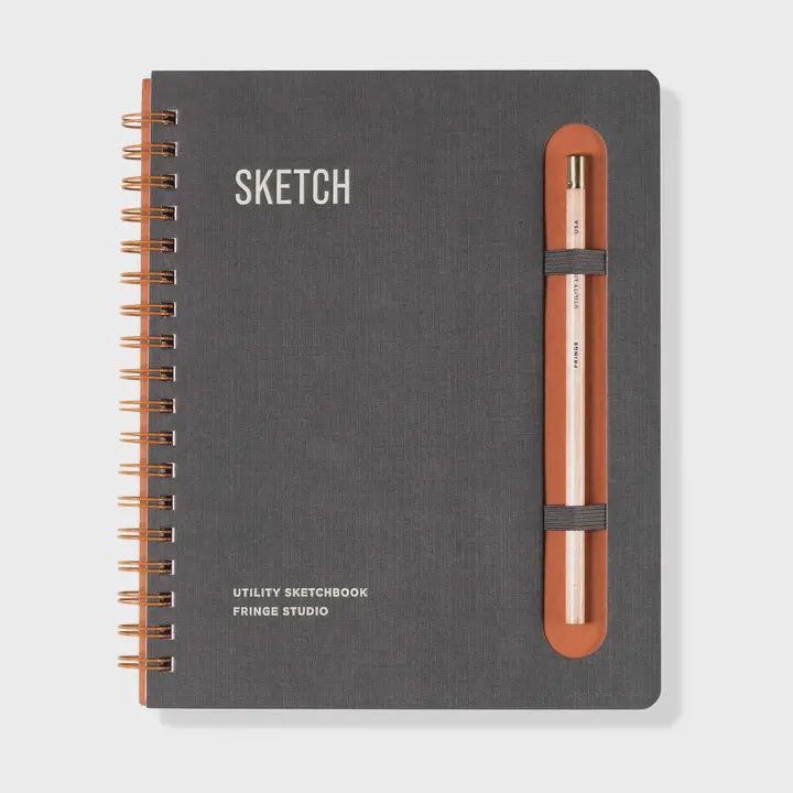 Palladio Hardcover Sketchbook With Pencil