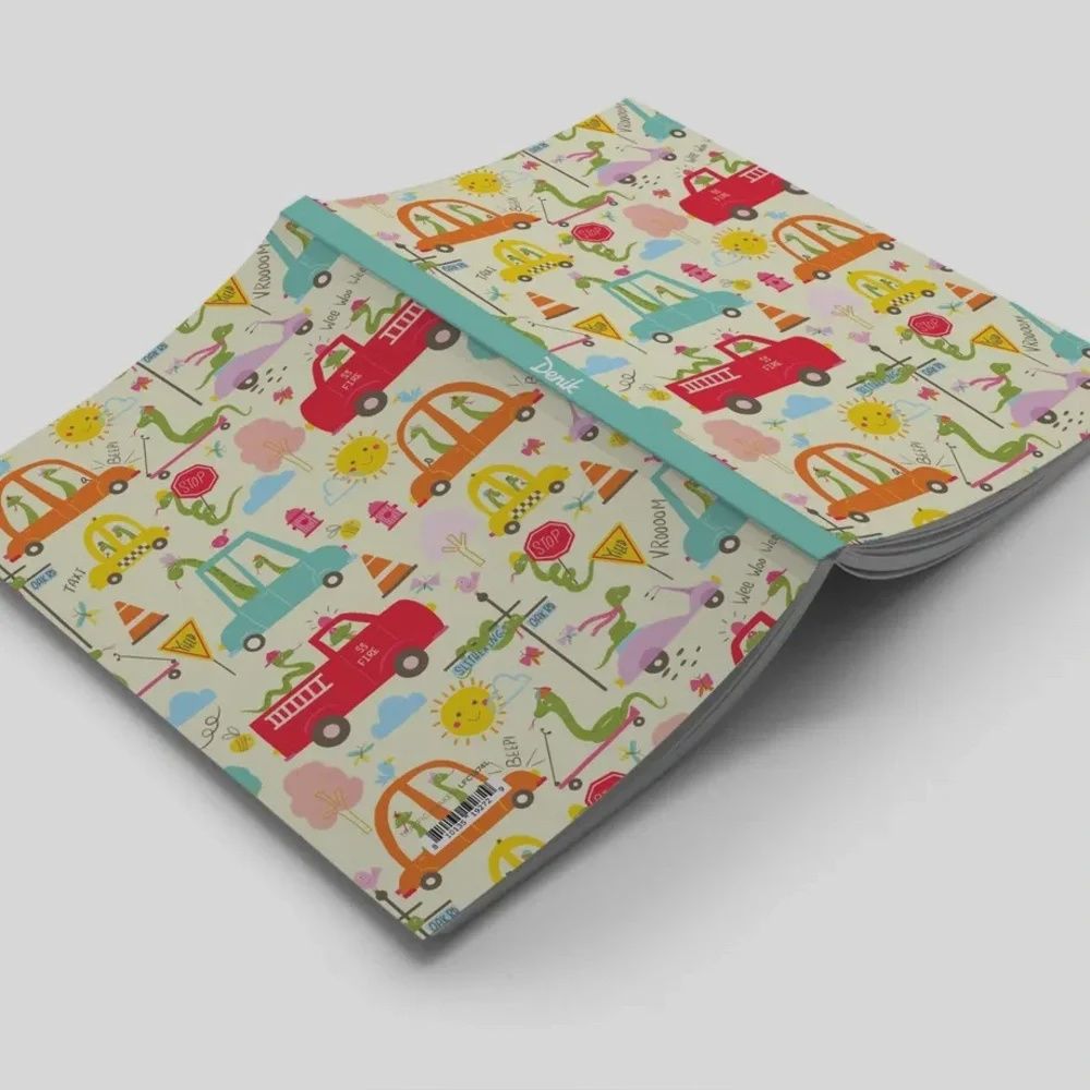Traffic Snakes Classic  Layflat Notebook