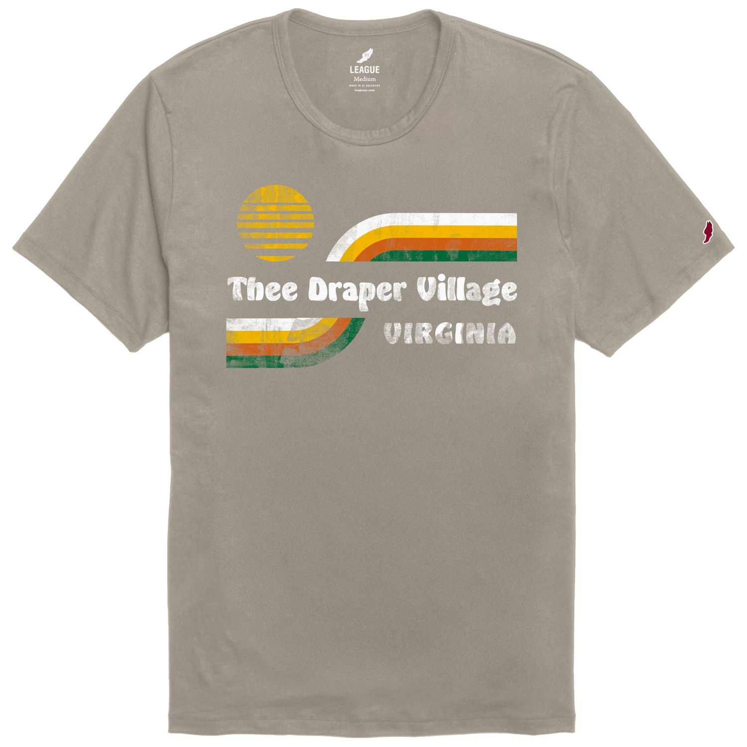 Thee Draper Village Crew Neck T-Shirt