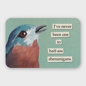 Mincing Mockingbird Magnet