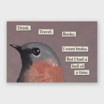 Mincing Mockingbird Magnet