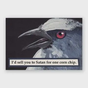 Mincing Mockingbird Magnet