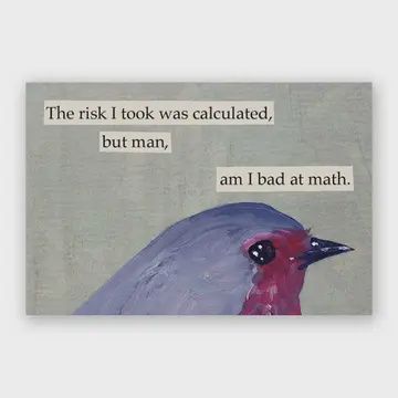 Mincing Mockingbird Magnet