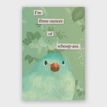 Mincing Mockingbird Magnet