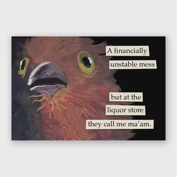 Mincing Mockingbird Magnet