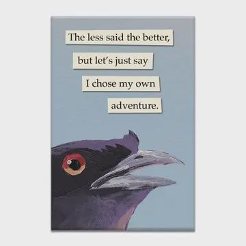 Mincing Mockingbird Magnet