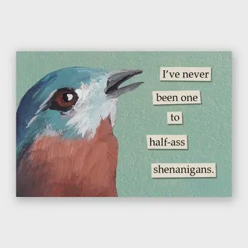Mincing Mockingbird Magnet