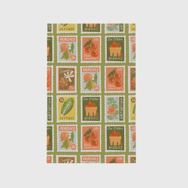 Garden Stamps Classic Layflat Notebook