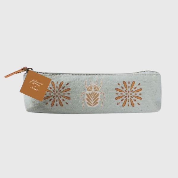 Flat Bottom Pencil Pouch