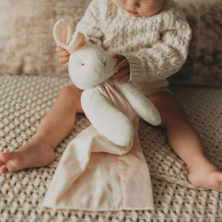 Blossom Bunny Dot Buddy Blanket