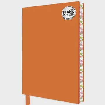 Artisan Orange Blank Journal