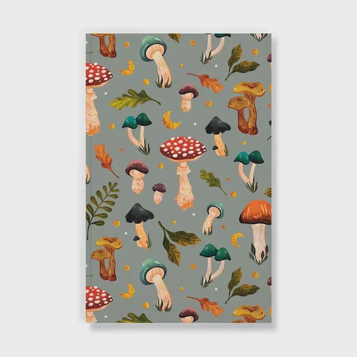 Mushroom Garden  Classic Layflat Notebook