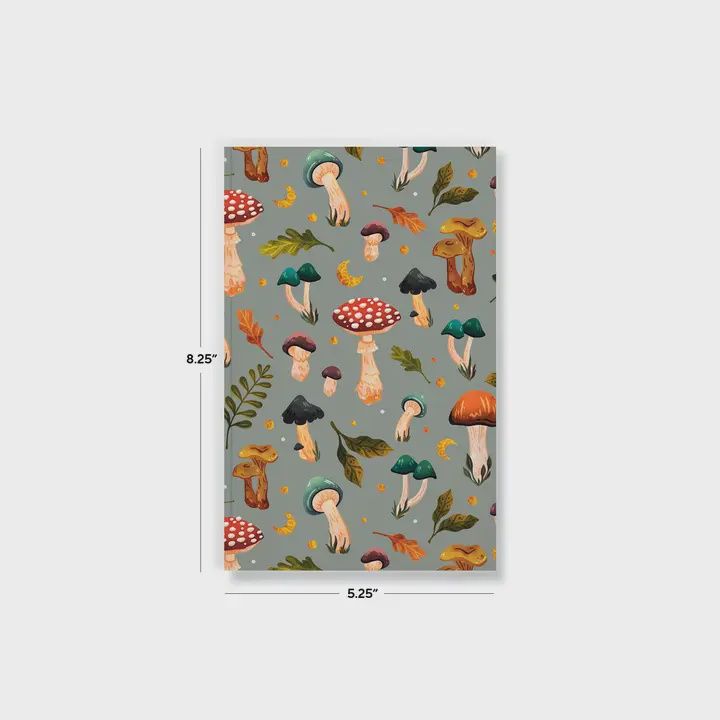 Mushroom Garden  Classic Layflat Notebook