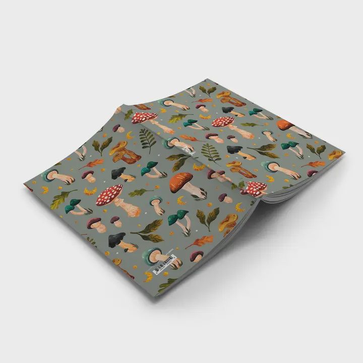 Mushroom Garden  Classic Layflat Notebook