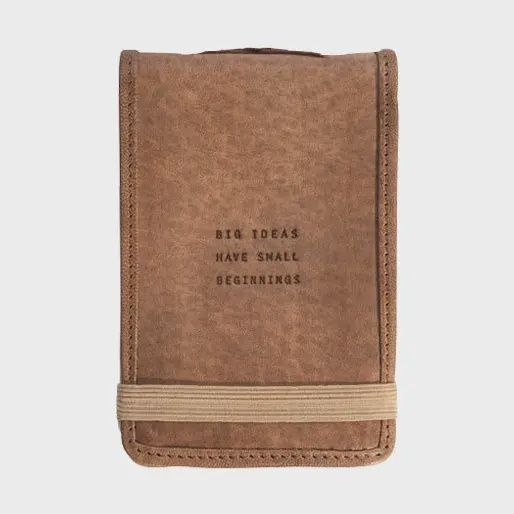 Mini Big Ideas Leather Journal