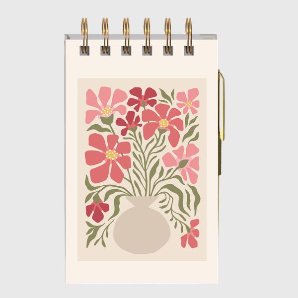 Spiral Flower Notepad