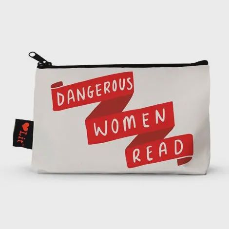 Dangerous Women Read Pencil Pouch With Zipper