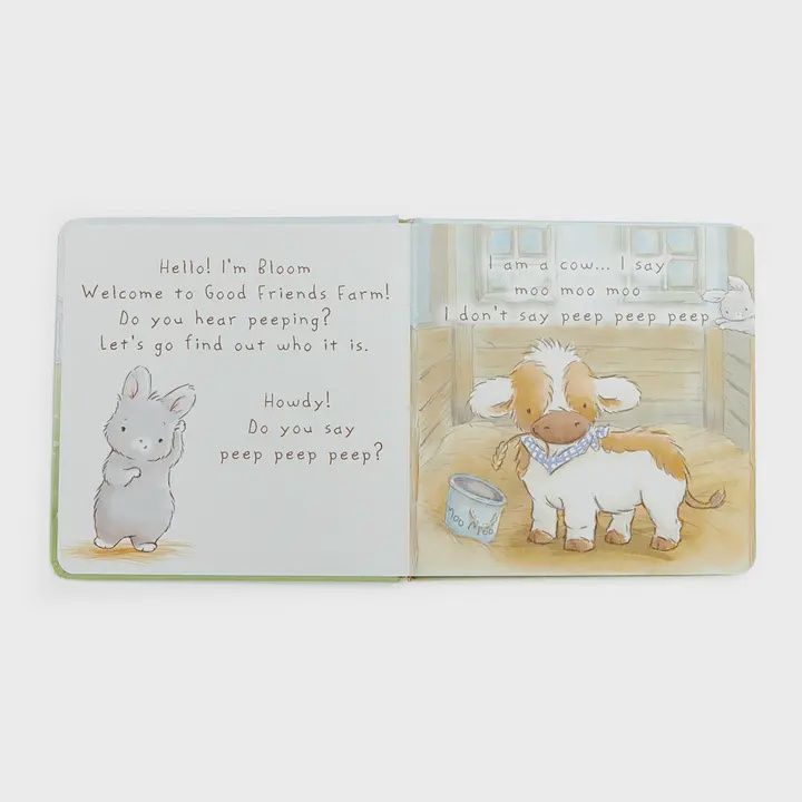 Who Says Peep Peep Board Book