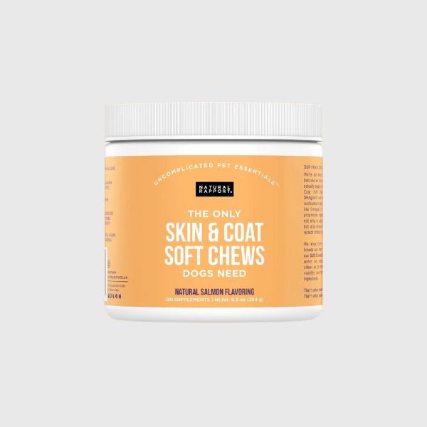The Only Skin &amp; Coat Soft Chews Dogs Need - Natural Salmon