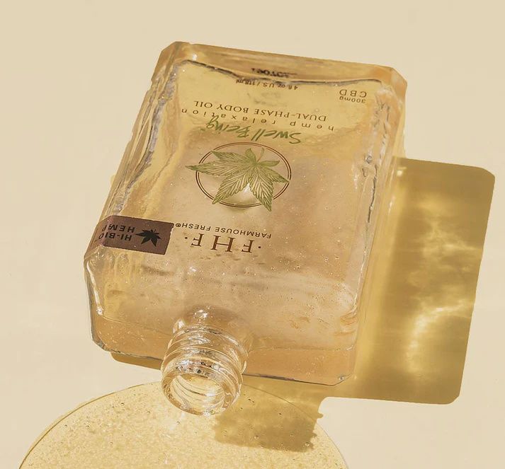 Swell Being HI-BIO Hemp Relaxation Body Oil