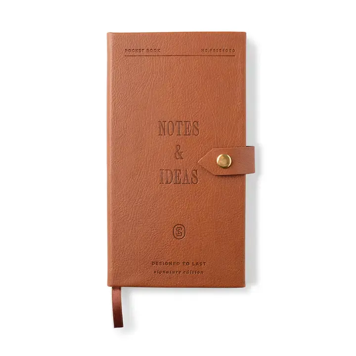 Notes and Ideas Signature Pocket Notebook