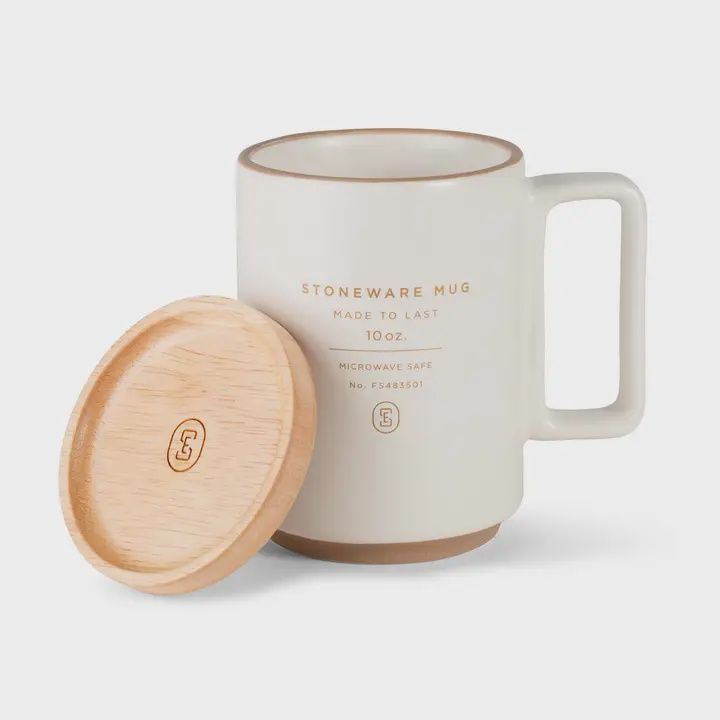 Se Natural Utah Mug with Lid Coaster