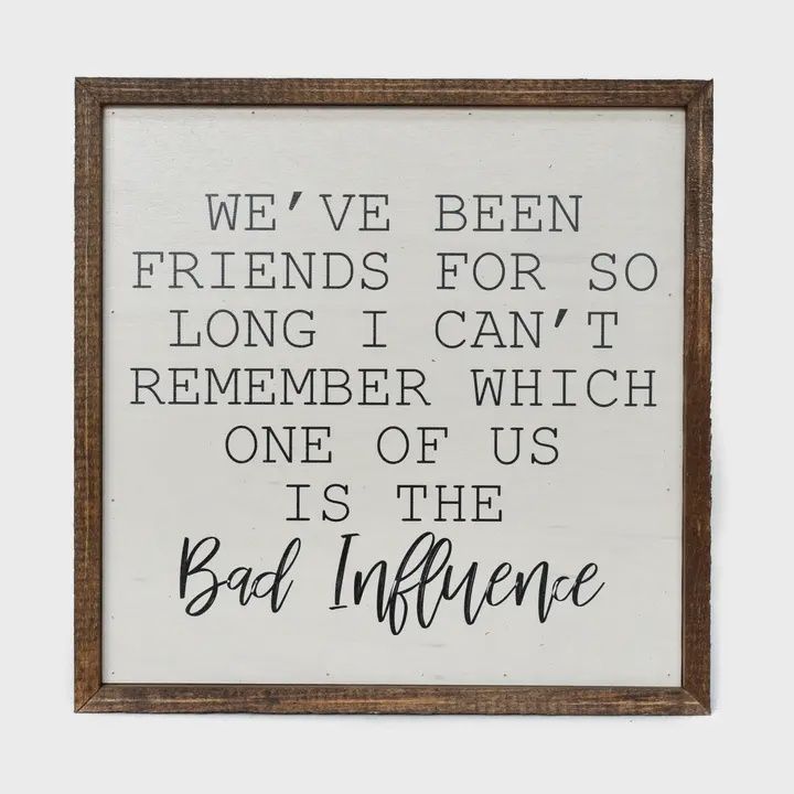 We've Been Friends For So Long Wall Art