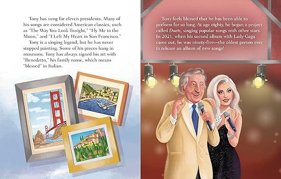 Tony Bennett A Little Golden Book Bio