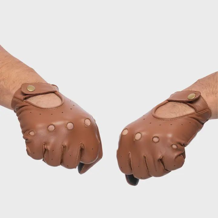 Mens Leather Driving Gloves
