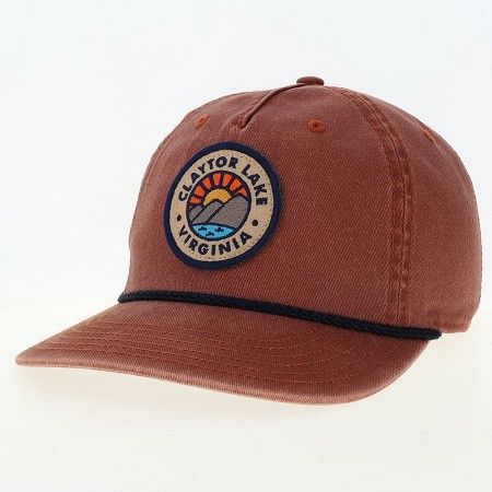 Claytor Lake Hat Trucker Hat, Color: Rust Skully w/ View Finder