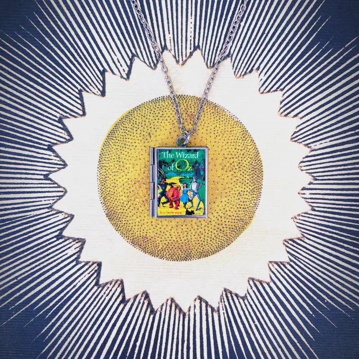 Book Locket The Wizard Of Oz