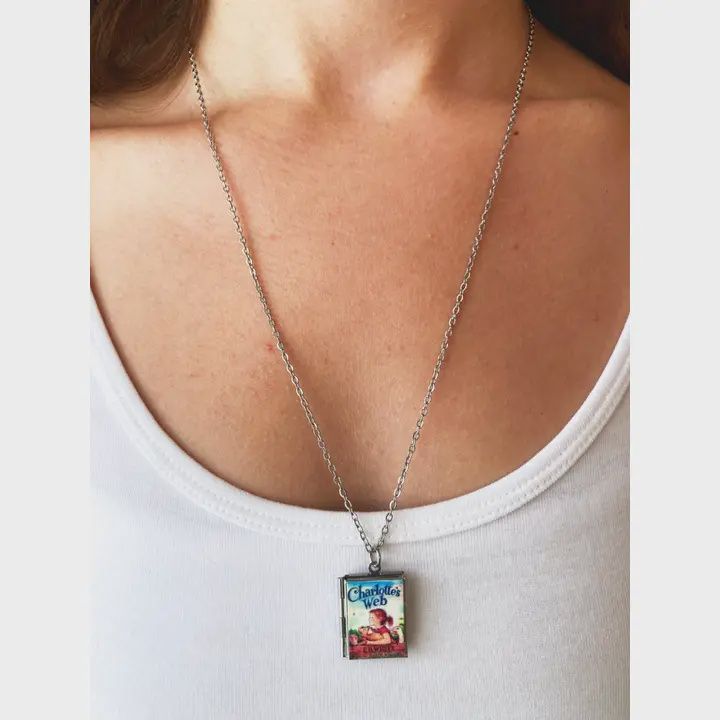 Book Locket Charlotte's Web