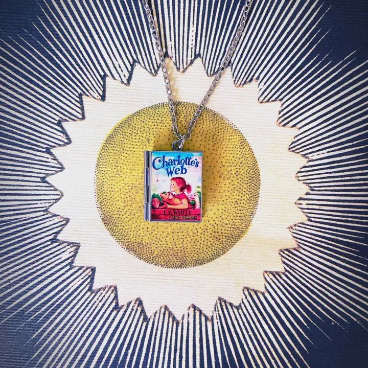 Book Locket Charlotte's Web