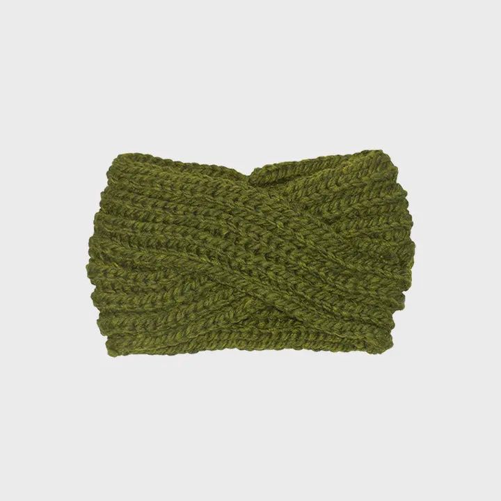 Solid Twisted Knit Headband