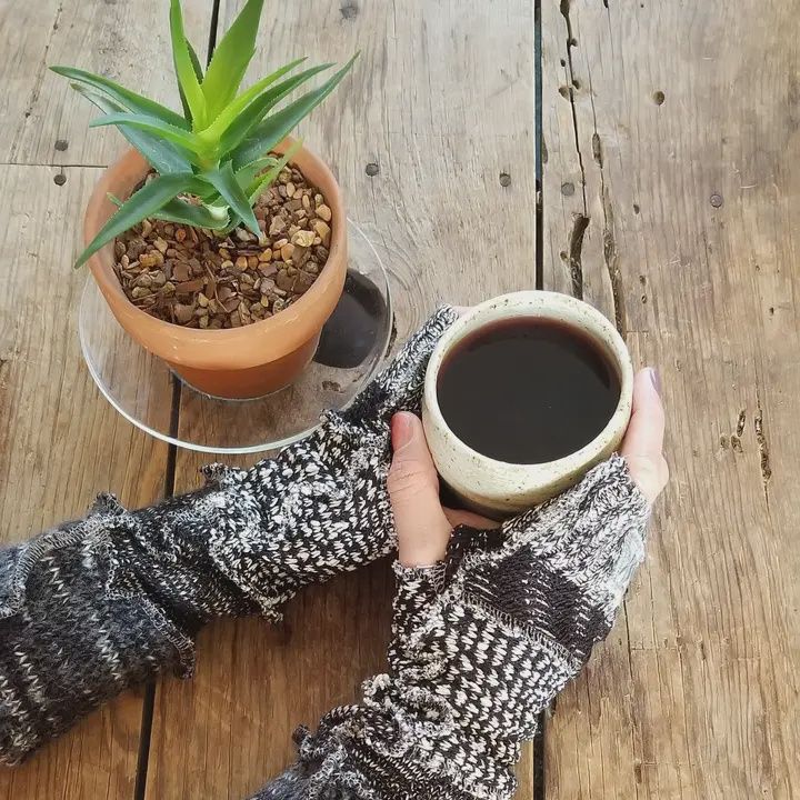 Color Mash Up Upcycled Unisex Fingerless Gloves