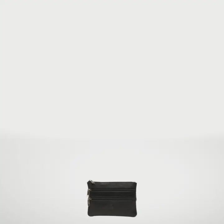 Titan Cowhide Wallet - Black