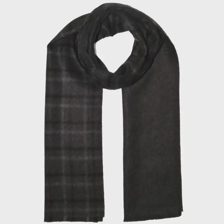 Window Pane Reversible - Charcoal