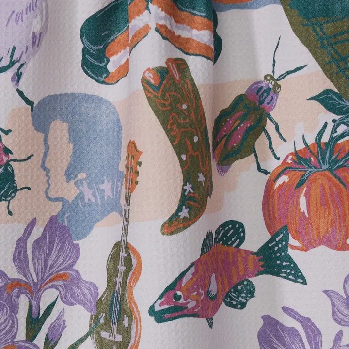 Greetings From Tennessee Tea Towel