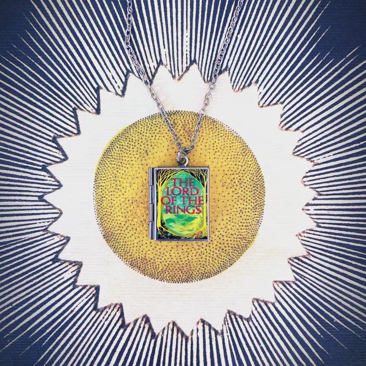 Book Locket Lord of the Rings