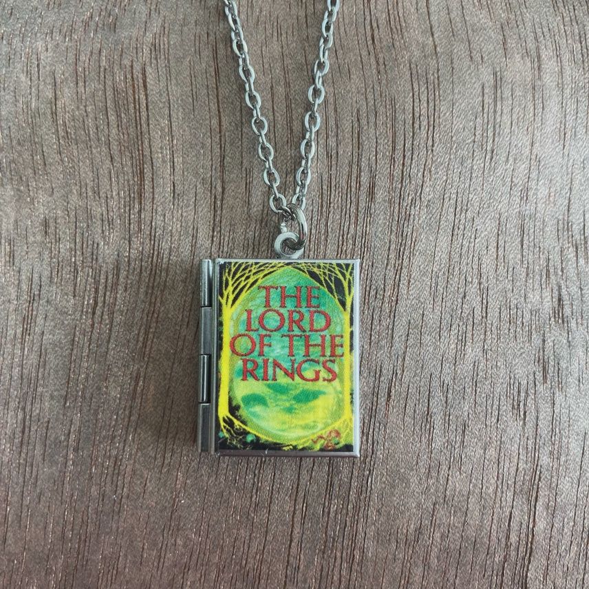 Book Locket Lord of the Rings