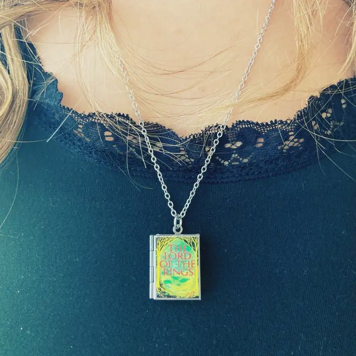 Book Locket Lord of the Rings