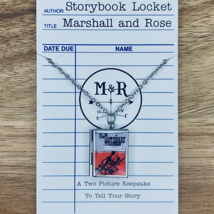 Book Locket the Outsiders