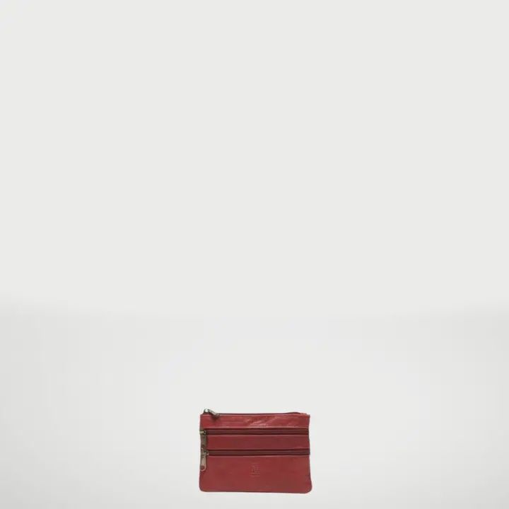 Titan Cowhide Wallet - Wine
