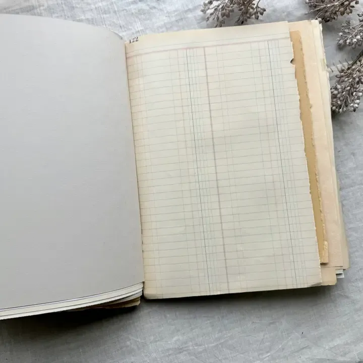Vintage Mixed Media Journal - Spiral Bound